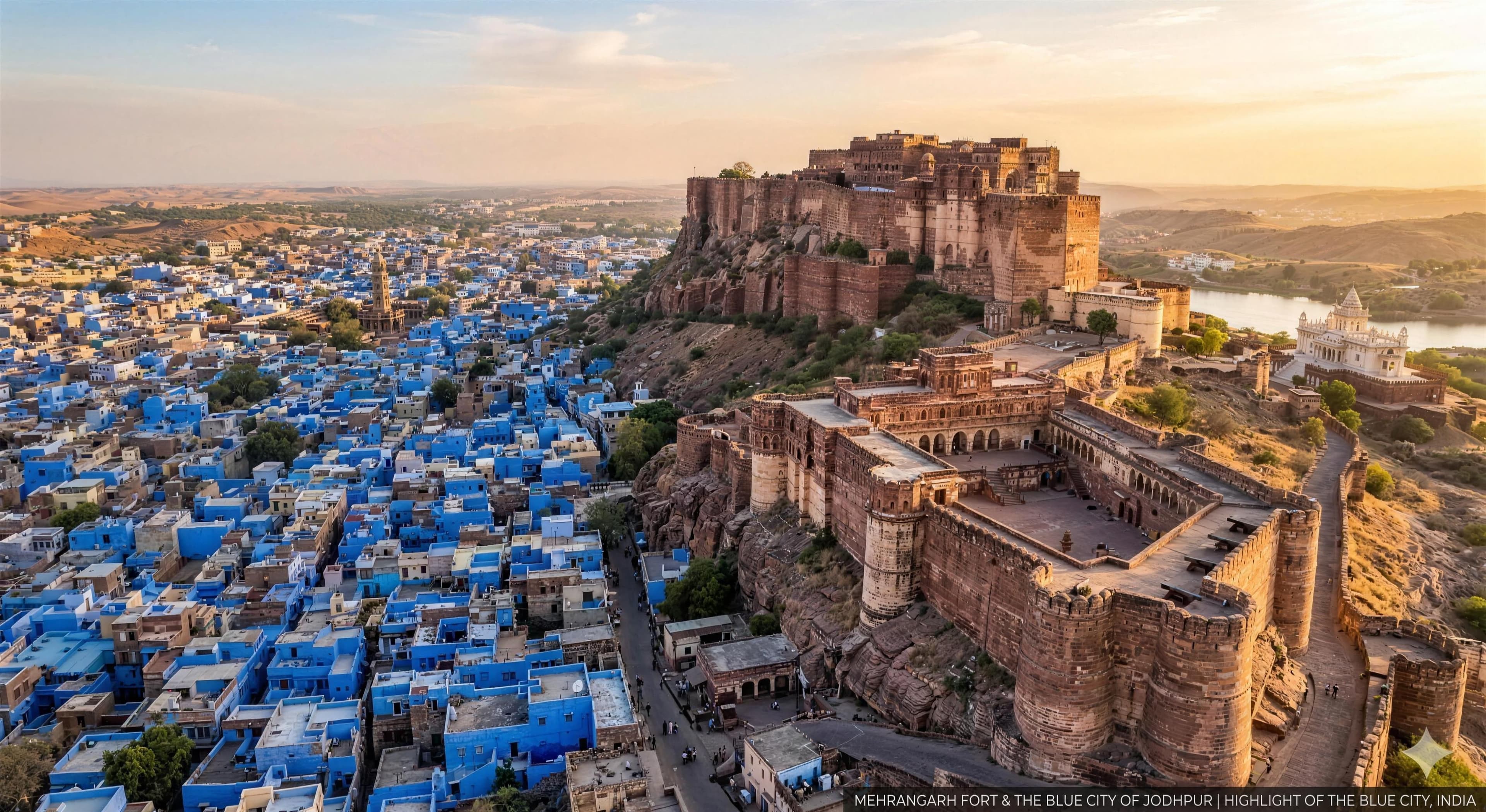 Mehrangarh Fort and the Blue City of Jodhpur